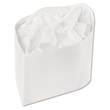 AmerCareRoyal® Classy Cap, Crepe Paper, Adjustable, One Size Fits All, White, 100 Caps-pack, 10 Packs-carton freeshipping - TVN Wholesale